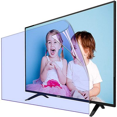 32-75 Inch Anti Glare Anti Break LCD LED QLED OLED TV Screen Protector Blue Light Filter,Shielding UV and Radiation Monitor Filter,Easy to Install,70" 1538 * 869
