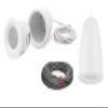 Pure Resonance Audio 3 Inch 70 Volt Pendant Speaker Bundle with Installation Wire - Contractor Pack (2 Speakers) view 1