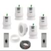 Pure Resonance Audio 3 Inch 70 Volt Ceiling Speaker Bundle with 100W Stainless Steel Volume Control and Installation Wire - Contractor Pack (6 Speakers) view 1