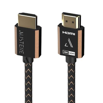 AUSTERE III Series Certified Premium 4K HDMI Cable 1.5m, 4K HDR, High Fidelity ARC, Gold Contacts & High Speed Flex Cable, 18Gbps for 4K60 on PS5, Xbox Series X, Apple TV, Blu Ray, Dolby Vision Atmos