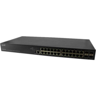 Transition Networks SM24TAT4XB-NA 24port Gigabit Poe+ With Perp 4 1g/10g Sfp+ 370watt