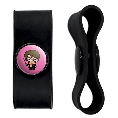 GRAPHICS & MORE Harry Potter Cute Chibi Character Headphone Earbud Cord Wrap - Charging Cable Manager - Wire Organizer Set of 2
