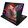 Carbon Fiber Skin Compatible with Alienware M15 R5 & M15 R6 (2021) - Cyborg Nature | Protective, Durable Textured Carbon Fiber Finish | Easy to Apply | Made in The USA view 1