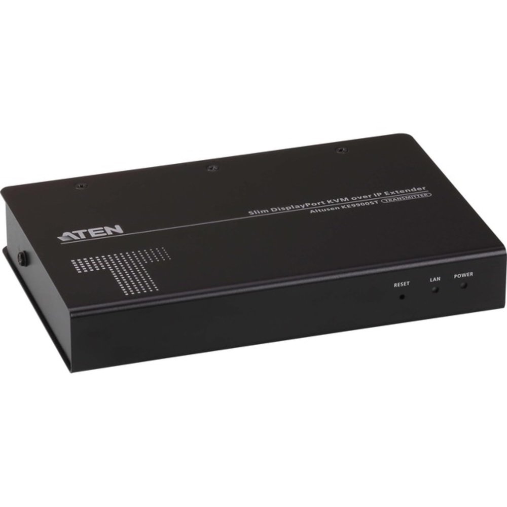Aten Slim DisplayPort Single Display KVM Over IP Transmitter - 1 Computer(s) - 1920 x 1200 Maximum Video Resolution - 1 x Network (RJ-45) - 1 x USB - DisplayPort