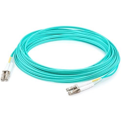 Addon 70M Lc (Male) To Lc (Male) Om4 Straight Aqua Duplex Fiber Ofnr (Riser-Rate