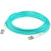 Addon 70M Lc (Male) To Lc (Male) Om4 Straight Aqua Duplex Fiber Ofnr (Riser-Rate view 1