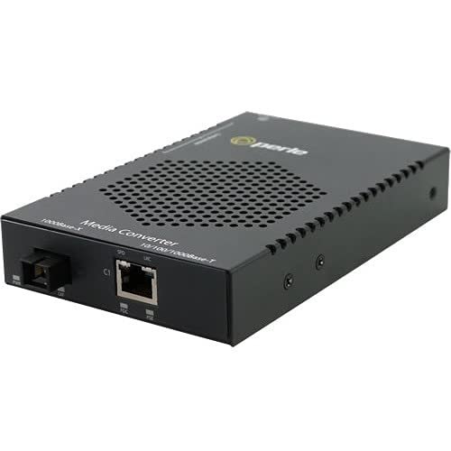 Perle S-1110HP-SC2 Transceiver/Media Converter - 1 x Network (RJ-45) - 1 x SC Ports - DuplexSC Port - Multi-Mode - Gigabit Ethernet - 1000Base-LX, 10/100/1000Base-T - Rack-mountable, Rail-mountable,