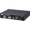 Aten DVI-I Dual Display KVM Over IP Transmitter - 2 Computer(s) - 2 Local User(s) - WUXGA - 1920 x 1200 Maximum Video Resolution - 1 x Network (RJ-45) - 3 x USB - 4 x DVI - Desktop, Rack-mountable view 1