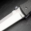 BKER PLUS IcePick Folding EDC Pocket Knife, Carbon Fiber Scales, Anodized Hardware, VG-10 Blade, Designed by Chuck Gedraitis view 4
