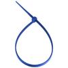 15-Inch Nylon Cable Ties, Blue, 40 lbs, 100 Pack view 2