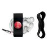 GRAPHICS & MORE Wonder Woman Keep Calm and Call Headphone Earbud Cord Wrap - Charging Cable Manager - Wire Organizer Set of 2 - Black view 2