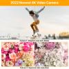 4K Video Camera Camcorder 48MP 60FPS Ultra HD Video Camera with Wifi Vlogging Camera for YouTube 16X Digital Video Camera with Microphone 6-Axis Anti-Shake IR Night Vision Recorder (4K Plus Version) view 3