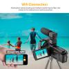 4K Video Camera Camcorder 48MP 60FPS Ultra HD Video Camera with Wifi Vlogging Camera for YouTube 16X Digital Video Camera with Microphone 6-Axis Anti-Shake IR Night Vision Recorder (4K Plus Version) view 4