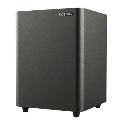 BESTISAN Powered Subwoofer, Deep Bass Sub, Down Firing Subs, Easy Setup with Home Theater System, Receiver, Speakers, Coaxial Cable Included, RCA, LFE, AUX Input, High-Level Speaker Input & Output