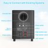 BESTISAN Powered Subwoofer, Deep Bass Sub, Down Firing Subs, Easy Setup with Home Theater System, Receiver, Speakers, Coaxial Cable Included, RCA, LFE, AUX Input, High-Level Speaker Input & Output view 4