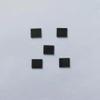 jsygorge 5pcs HWB800 10 * 10 * 1.0mm RG800 800nm IR Infrared Pass Filter Black Glass Visible Light Cut view 1