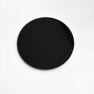 50 2.0mm RG780 780nm IR Infrared Pass Filter Black Glass Visible Light Absorbing