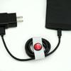 GRAPHICS & MORE Wonder Woman Keep Calm and Call Headphone Earbud Cord Wrap - Charging Cable Manager - Wire Organizer Set of 2 - White view 4
