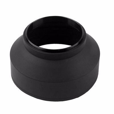 BGNing Rubber Lens Hood SLR Protector Telephoto Lente Cap for Telephoto Lens, Standard Lens and Wide-Angle Lens (49mm)