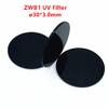 30 3.0mm 312nm ZWB1 UV Pass Filter UG11 U-340 302nm Ultraviolet Bandpass Glass view 2