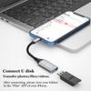 IVSHOWCO Lightning to USB Adapter [Apple MFi Certified], USB Camera Adapter for iPhone, iOS OTG Cable Adapter, Supports Flash Drive, Card Reader, Mouse, Keyboard view 2