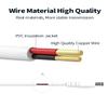 2 Pack 33ft/10M Power Extension Cable, DC 12V Power Adapter Extension Cord 2.1mm x 5.5mm, Compatible with 12V DC Adapter Power Supply or Wall Charger for CCTV Security Camera DVR NVR System (White) view 3