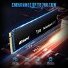 INLAND 1TB Performance Plus NVMe Internal Gaming SSD Solid State Drive Optimized for PS5 - Gen4 PCIe, M.2 2280, DRAM Cache, TLC 3D NAND Flash, Up to 7000MB/s view 4