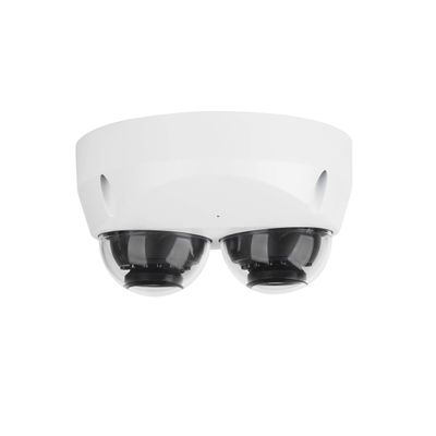 EmpireTech 2x4MP 1/2.7" CMOS Starlight IR Mini Dome Dual Lens IP Wired Camera Good for Corridor,Dual-Directional No-Splicing,Multi-Sensor,Built-in Mic, IPC-E541F-E2-AS 3.6MM