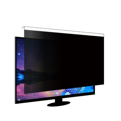 WLWLEO Privacy Screen Protector for 12-27 inch Computer Monitor Privacy Anti-Spy Filter Anti Blue Light/Anti-Glare/Anti-Scratch Protector Film Easy Installation,23.8 inch(543316mm)