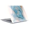 Case Compatible with MacBook Pro 15 inch 2019 2018 2017 2016 Release A1990 A1707, Plastic Protective Hard Cover & Keyboard Cover & Sleeve for MacBook Pro 15,4 with Touch Bar - Light Blue Marble view 4