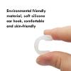 20 Pairs Eye Glasses Ear Grippers, Anti-Slip Glasses Ear Hook Comfort Silicone Eyeglasses Ear Cushion for Behind the Ear for Glasses Sunglasses Reading Glasses Retainers for Kids Adults (Clear) view 3