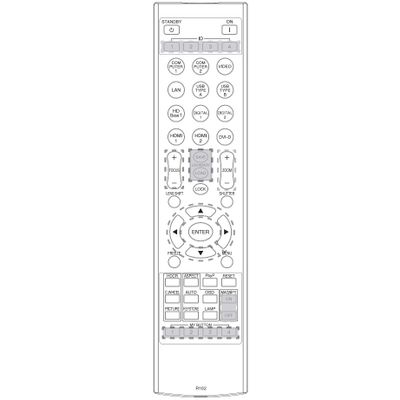 INTECHING HL02804 Projector Remote Control for Dukane ImagePro 9008HD, 9009WU, 9011HD, 9011HD-L