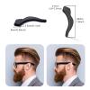 topstart 20 Pairs Eye Glasses Ear Grippers, Anti-Slip Glass Ear Hook Comfort Silicone Eyeglasses Ear Cushion for Behind the Ear for Glasses Sunglasses Reading Glasses Retainers for Kids Adults(Black) view 2