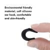 topstart 20 Pairs Eye Glasses Ear Grippers, Anti-Slip Glass Ear Hook Comfort Silicone Eyeglasses Ear Cushion for Behind the Ear for Glasses Sunglasses Reading Glasses Retainers for Kids Adults(Black) view 3