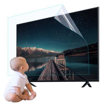 JCSKY 32-75 Inch Anti-Glare TV Screen Protector, Anti-Glare, Anti Blue Light, Anti Scratch, Matte Film for LCD LED OLED 4K HDTV,55"(1211682mm)
