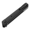 BKER PLUS Kwaiken Air MINI  Minimalist, Pocket Friendly Feather Weight Daily Carry Pocket Knife, VG-10 Steel, Gentlemens Tactical Knife, Designed by Lucas Burnley (All Black G10) view 2