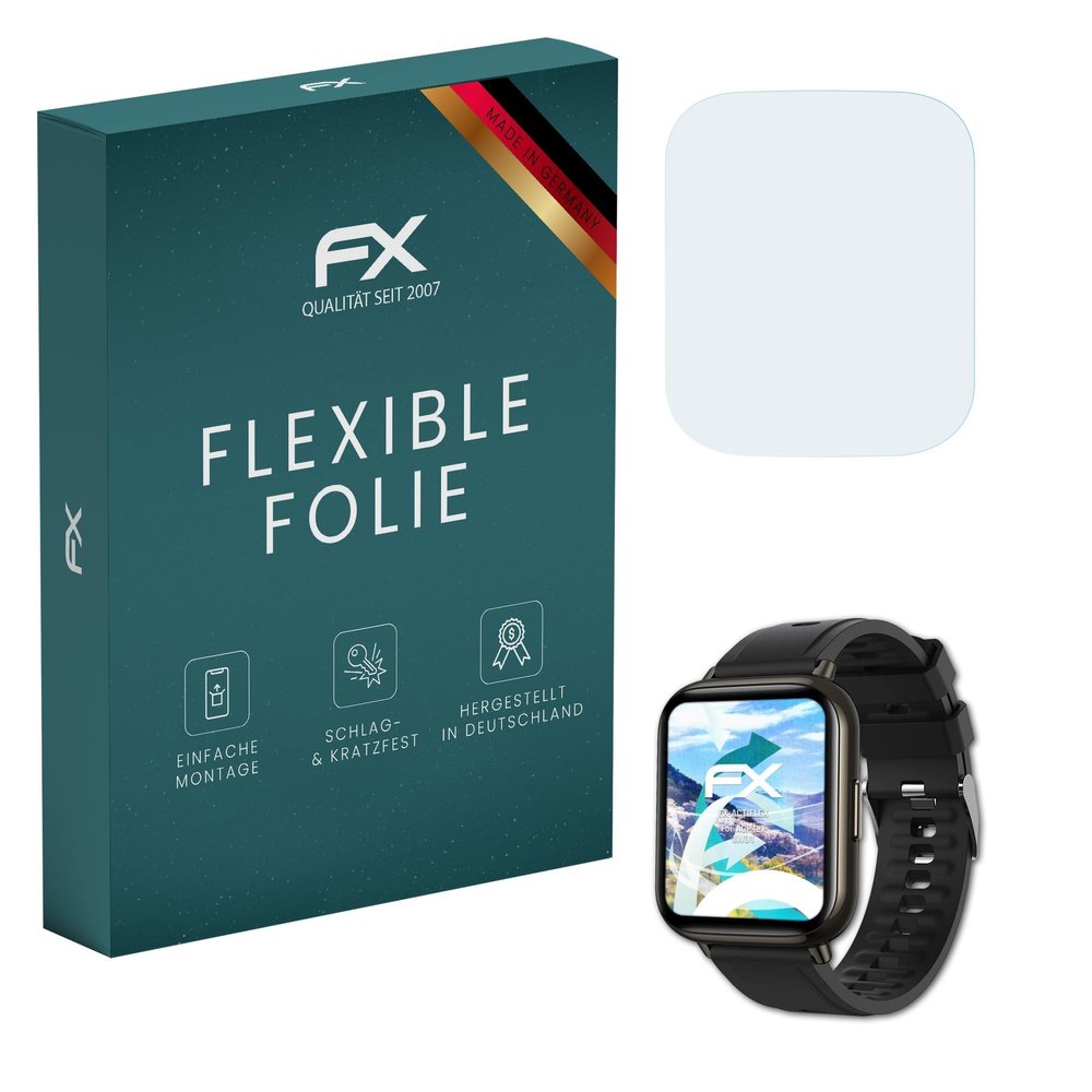 atFoliX Screen Protector compatible with AGPTek LW31 Protector Film, ultra clear and flexible FX Screen Protection Film (3X)