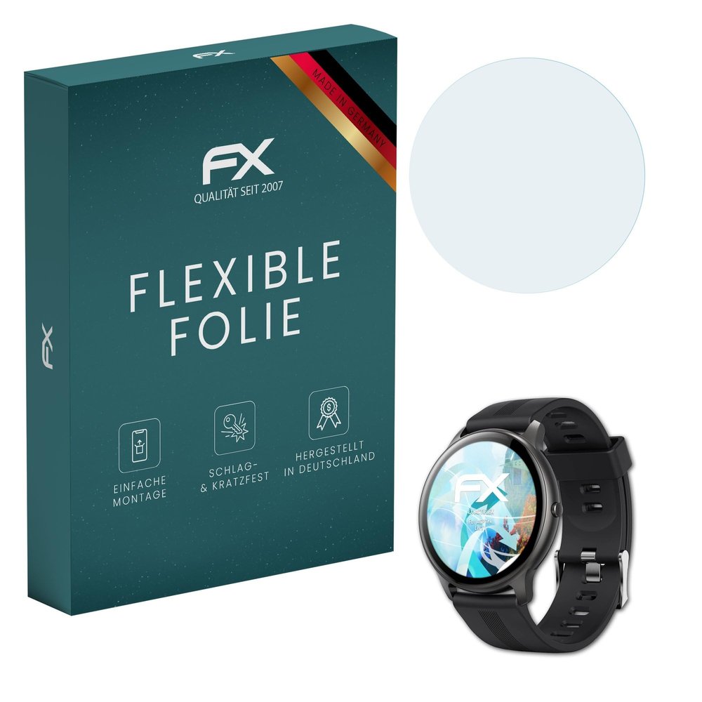 atFoliX Screen Protector compatible with AGPTek LW11 Protector Film, ultra clear and flexible FX Screen Protection Film (3X)