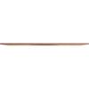 Ekena Millwork 20"W x 10"H x 7 3/8"ID x 3/8"T Hoover Wood Fretwork Pierced Ceiling Medallion, Red Oak view 3