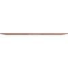 Ekena Millwork 30"W x 15"H x 11 1/8"ID x 3/8"T Hoover Wood Fretwork Pierced Ceiling Medallion, Walnut view 3