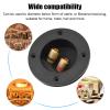 01 02 015 Speaker Terminal, Copper Terminal Black Terminal Box, 2 Mounting Holes for Home Hotel view 4