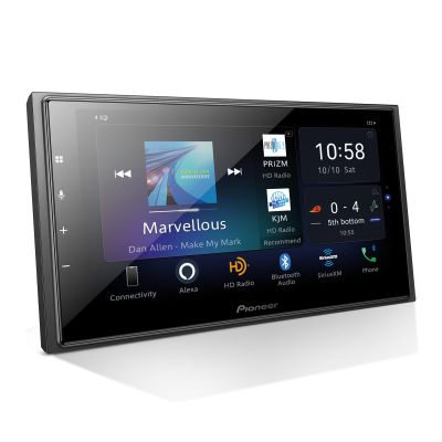 Pioneer DMH-WC5700NEX 6.8" Capacitive Touchscreen, Modular Chassis  Wireless & Wired Apple CarPlay & Android Auto, Amazon Alexa, Bluetooth, FLAC, Backup Camera, Hi-Volt RCA