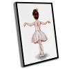 Baby Girls Bedroom Decor,Wall Art Baby Boy Nursery,Princess Ballerina Wall Art,Little Girl Nursery Decor,Ballet Print,Ballet Picture For Bedroom,Little Ballerina,16x24 Inch Framed Wall Art view 1