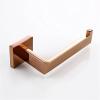 LUOFDCLDDD Rose Gold Wall-Mounted Stainless Steel Clothes Hook Toilet Paper Holder Towel Bar Kitchen Facilities Bathroom Accessories Assist Bath Handle/Towel Rack view 4