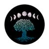 Zen Celtic Tree of Life Moon Phases Yggdrasil Viking PopSockets Swappable PopGrip view 3