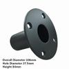 1PC DJ Speaker Mount Flange Top Hat Accessories Repair Kit Aluminium for Home Theater Line Array Professional Audio Mixer view 2