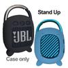 JCHPINE Silicone Cover Case for JBL Clip 4 Portable Bluetooth Speaker, Protective Carrying Case for JBL Clip 4 Portable Bluetooth Speaker Accessories (Black) view 4