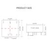 DC-DC 10W Isolated Buck Power Supply Module 9~18VDC to DC5V Step-Down Power Modular 2000mA DIP Mental Shell DM41-10W1205B1 view 4