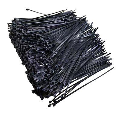 1000 pcs 4 inch Cable Zip Ties Heavy Duty, Premium Plastic Wire Ties with 18 LBS Tensile Strength, UV Resistant Cable Ties, Self-Locking Black Nylon Tie Straps