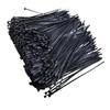 1000 pcs 4 inch Cable Zip Ties Heavy Duty, Premium Plastic Wire Ties with 18 LBS Tensile Strength, UV Resistant Cable Ties, Self-Locking Black Nylon Tie Straps view 1